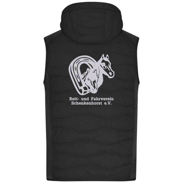 Rückenstick Weiß - Men's Hybrid Vest Miniaturansicht