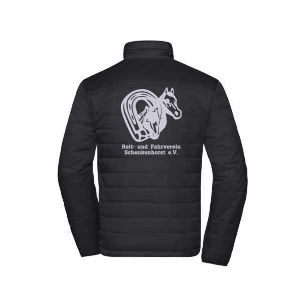 Rückenstick Weiß - Men's Padded Jacket Miniaturansicht