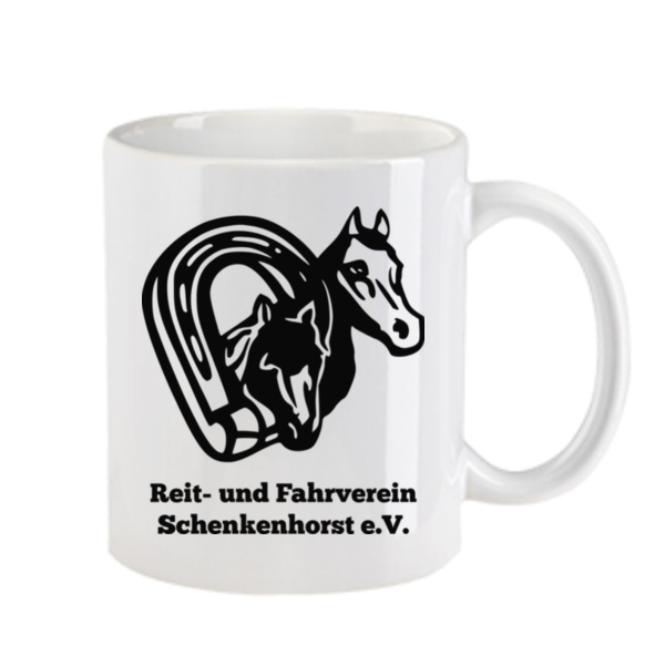 Tassendruck - Tasse weiß glänzend Miniaturansicht