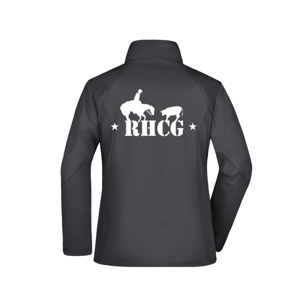 Rückendruck - Ladies' Softshell Jacket Miniaturansicht