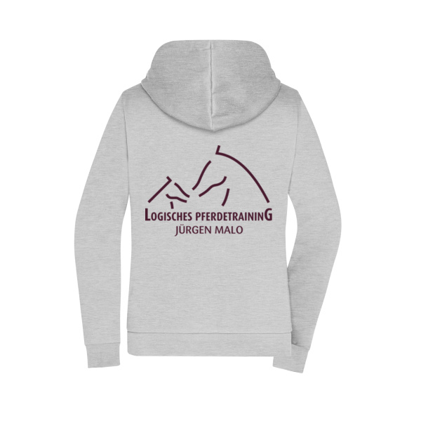 Rückendruck - Ladies' Promo Zip Hoody Miniaturansicht