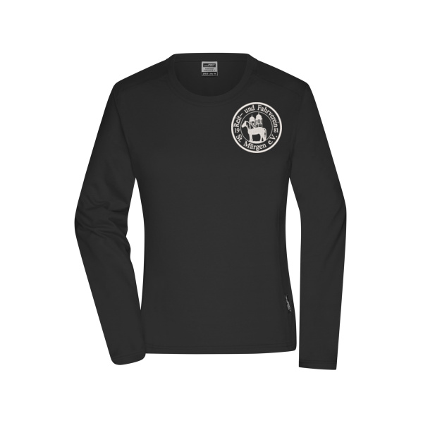 Bruststick  - Ladies' Workwear-Longsleeve-T Miniaturansicht