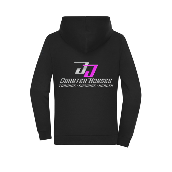 Rückendruck - Ladies' Hoody Interlock Miniaturansicht