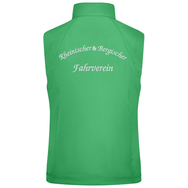Rückenstick - Ladies' Softshell Vest Miniaturansicht