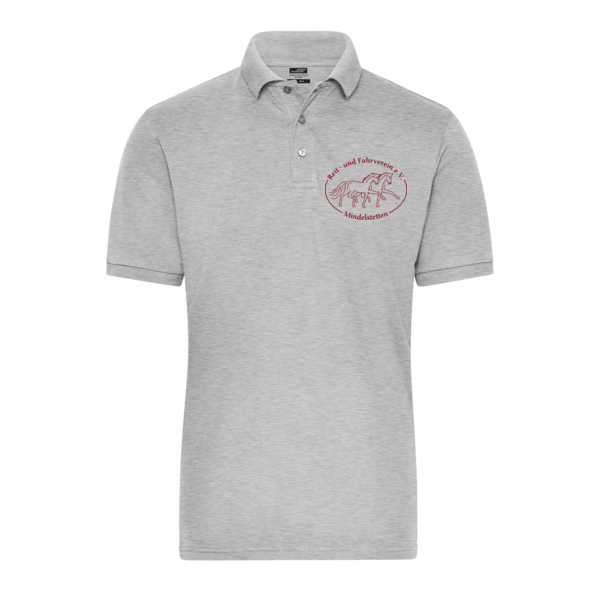 Brustdruck - Men's BIO Stretch-Polo Work - SOLID - Miniaturansicht