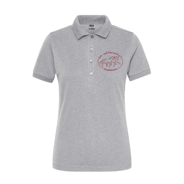 Brustdruck - Ladies' BIO Stretch-Polo Work - SOLID - Miniaturansicht