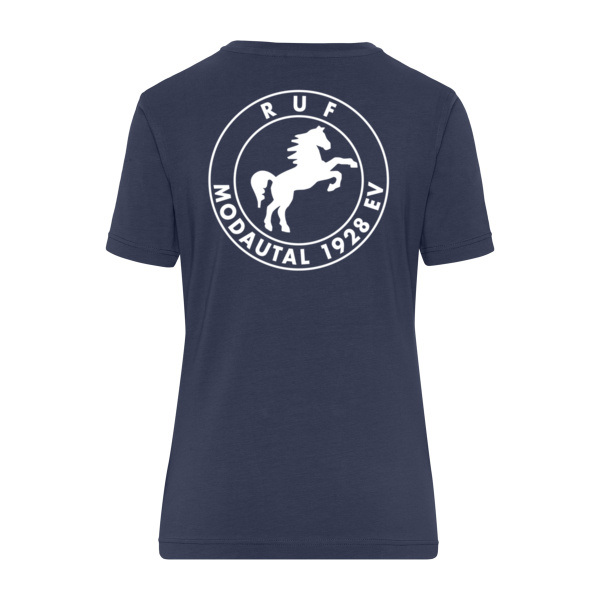 Rückendruck - Ladies' BIO Stretch-T Work - SOLID - Miniaturansicht