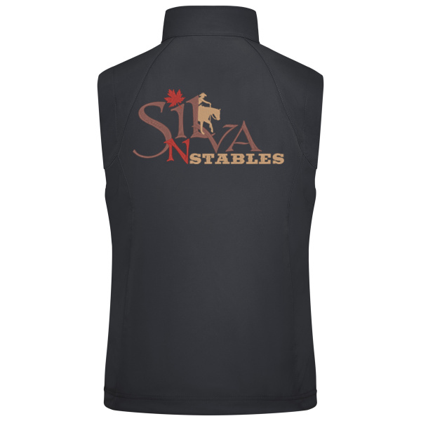 Rückenstick - Ladies' Softshell Vest Miniaturansicht