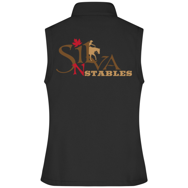 Rückendruck - Ladies' Promo Softshell Vest Miniaturansicht